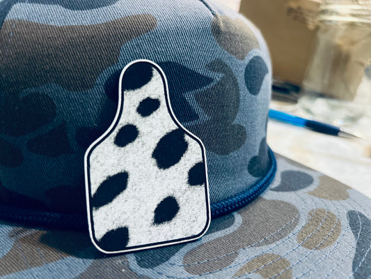 RONIN LINEN Cow Pattern – 8 Shapes w/ 5x5 Template - DIGITAL FILE