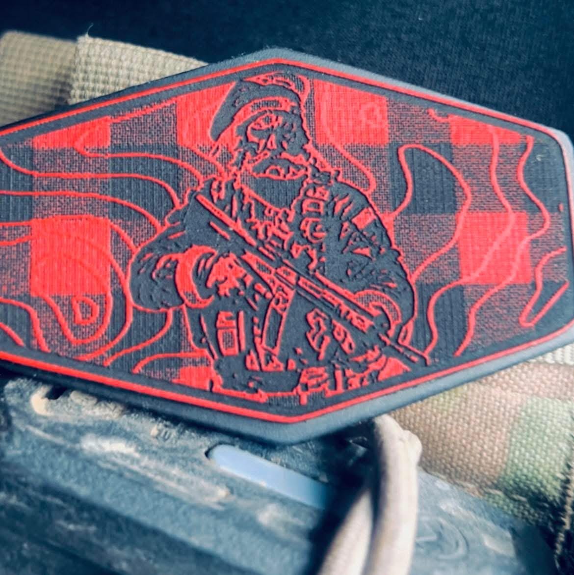 RONIN LINEN Plaid – 8 Shapes w/ 5x5 Template and Distressed Vectors - DIGITAL FILE