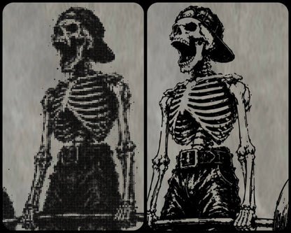 RONIN Skull Deadlift 5x4 Linen& Solid version
