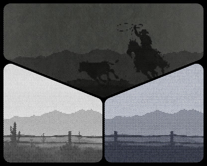 RONIN RODEO CHASE & WESTERN HORIZON 5X3 (3X SVGs)