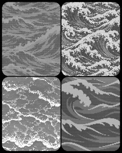RONIN WAVES w/ 4x VARIANTS 5X3