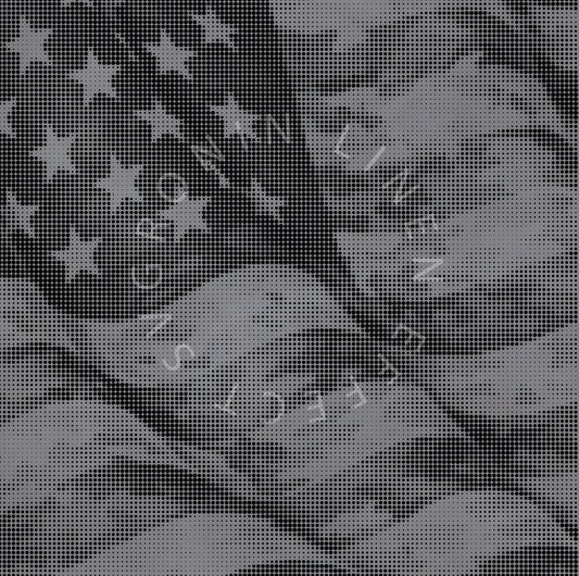 RONIN 5X3 CAMO WAVING US FLAG