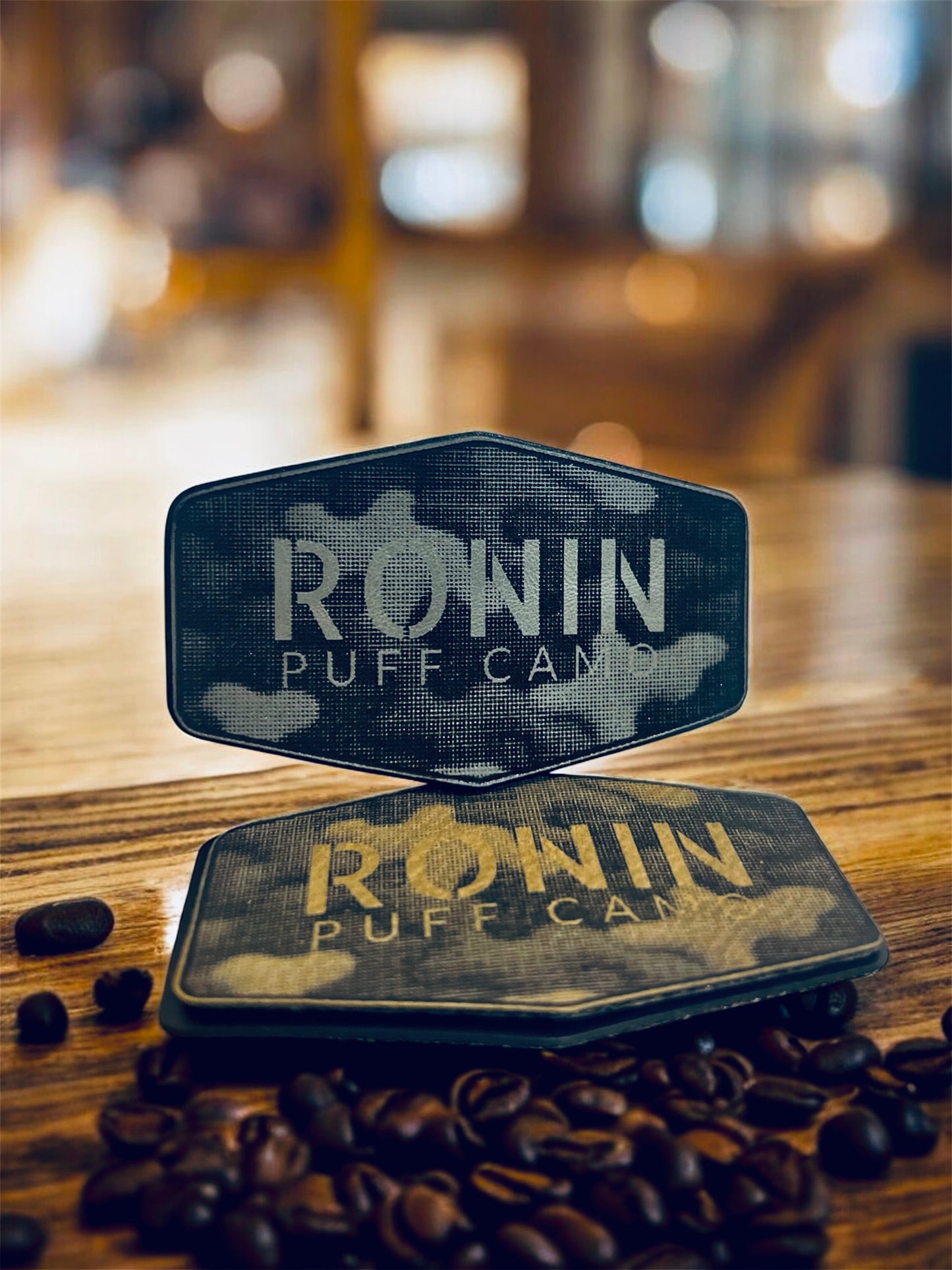 RONIN LINEN Puff Camo– 8 Shapes w/ 5x5 Template - DIGITAL FILE