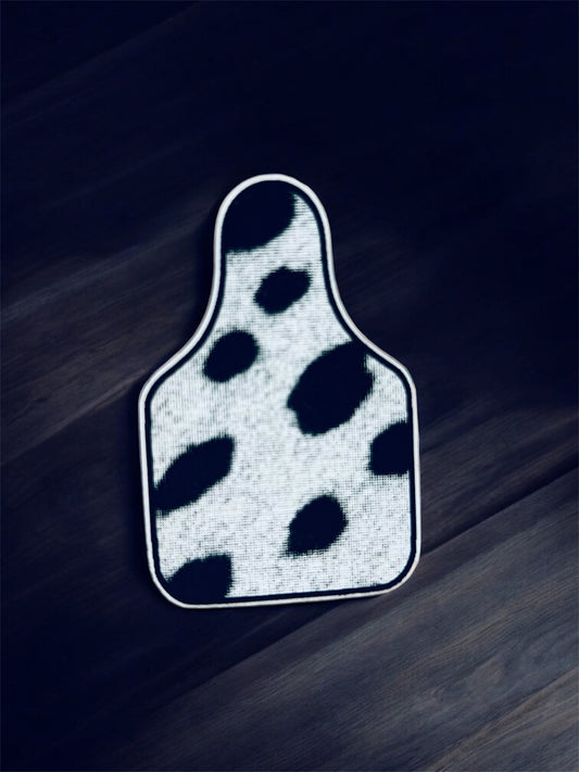 RONIN LINEN Cow Pattern – 8 Shapes w/ 5x5 Template - DIGITAL FILE