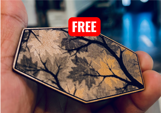 ::FREE:: RONIN MAPLE LINEN CAMO - 8 Shapes w/ (1) 4x4 Template - Digital Download